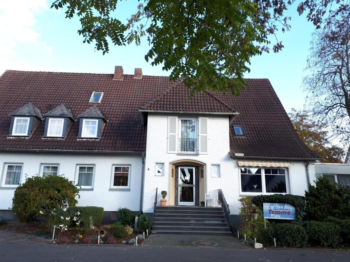 Gaestehaus Temme Bad Rothenfelde Exterior foto